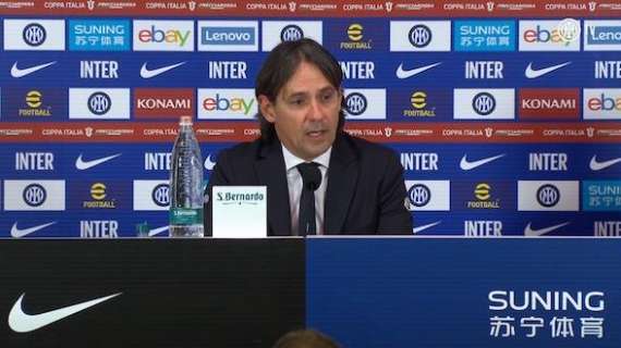 Inzaghi in conferenza: "Derby, fiducia per Brozovic. Scudetto? In qualsiasi altro campionato saremmo in corsa"