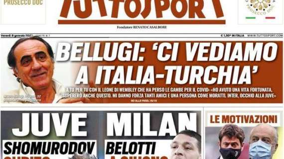 Prima TS - Bellugi: "Mi danno forza tanti amici e una persona come Moratti. Inter, occhio alla Juve"
