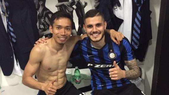 Icardi, Nagatomo e Kondogbia: gioia social nel dopo gara