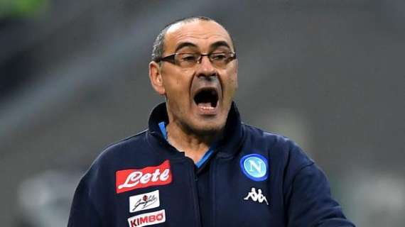 Sarri: "Il distacco da Roma, Inter e Milan dà la sensazione del lavoro di questi tre anni"