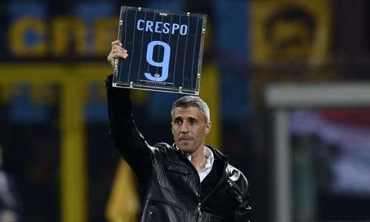 Crespo: "Orgoglioso di quello che ho fatto in carriera"