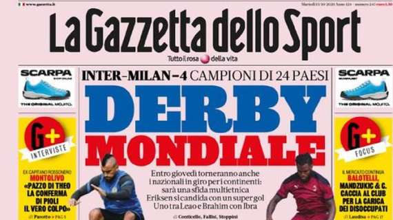 Prima GdS - Derby Mondiale. Inter-Milan, -4: sarà una sfida multietnica 