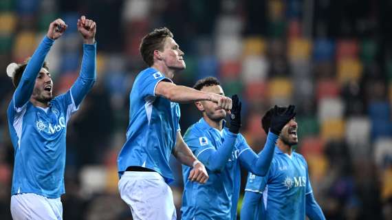 VIDEO - Napoli, rimonta di rabbia e Udinese ribaltata: finisce 3-1. Gli highlights