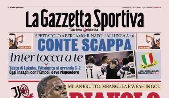 Prima GdS - Conte scappa, Inter tocca a te. Inzaghi con l’Empoli deve rispondere