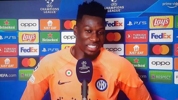 Onana a Prime: "Siamo una grande squadra e possiamo vincere tutto. Lukaku? Non ho mai visto una cosa così"