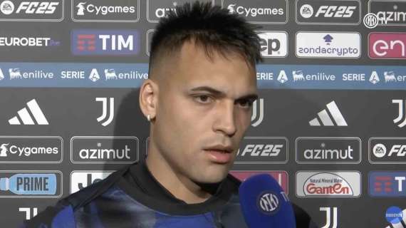 Lautaro a ITV: "Abbiamo studiato la Juve, ma abbiamo guardato soprattutto a noi stessi"