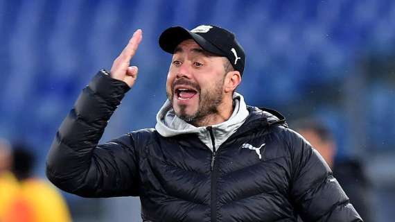 Sassuolo, De Zerbi: "Perdere con Inter e Milan ci sta, ma che rabbia il gol preso subito"