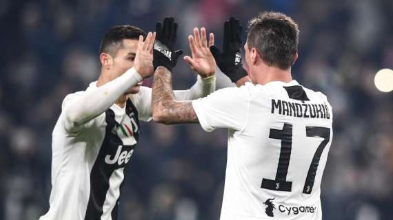 Alla Juve basta Mandzukic, Roma sconfitta 1-0 a Torino