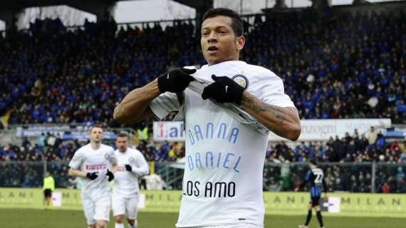 Guarin twitta: "Concentrato per la gara di domani"