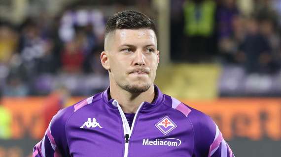 Qui Fiorentina - Jovic si allena ancora a parte: difficile il recupero per l'Inter