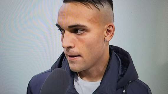 Lautaro Martinez a Rai Sport: "Viktoria, arriviamo benissimo. Pronti a preparare la sfida"