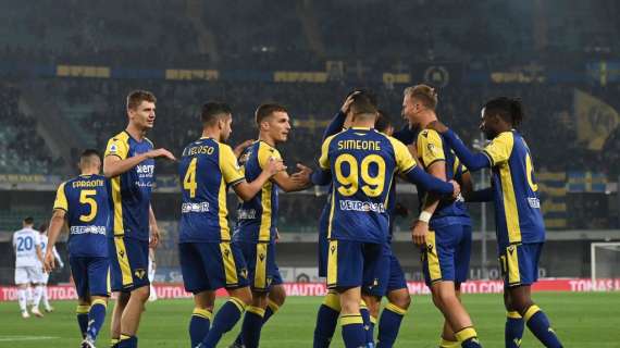 Tameze trascina l'Hellas Verona: 2-1 in pieno recupero, Empoli ko