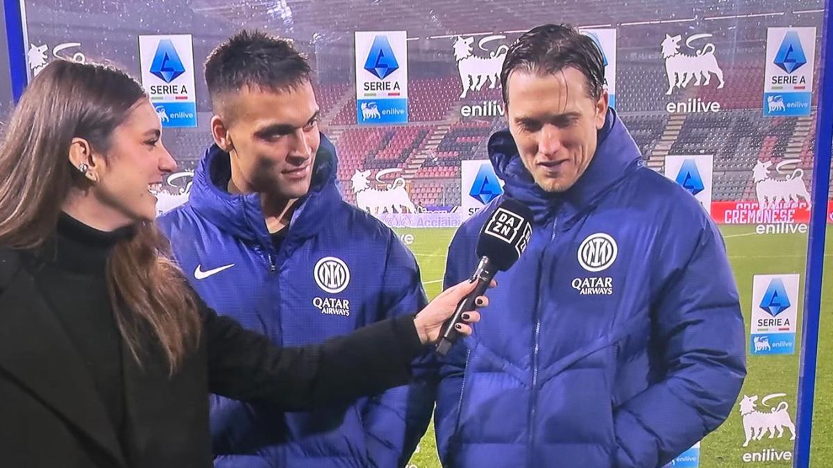 Zielinski a DAZN: "Spero di fare più gol che a Napoli, l'importante però è la vittoria dell'Inter"