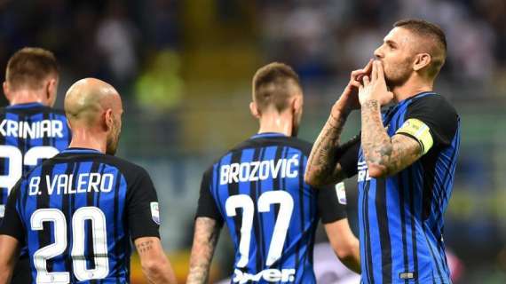 Bookies - Passa a sette la quota scudetto Inter