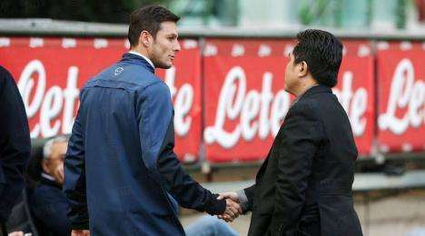 FOTO - Zanetti e Thohir, nuovo incontro al Meazza