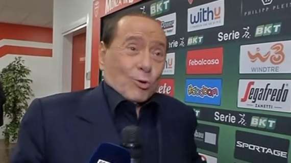 Berlusconi: "Lotta Scudetto, spero vinca il Milan. Ma vorrei suggerire tante cose a Pioli"