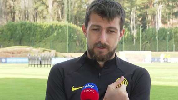 Acerbi a Sky: "Futuro? Io sto bene all'Inter, ma non faccio il presidente né il direttore sportivo"