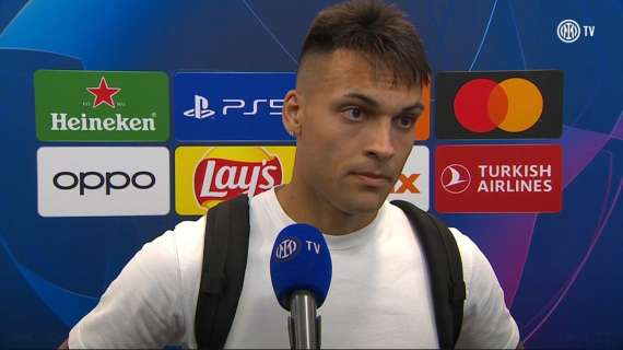 Lautaro a ITV: "Sapevamo di giocarci la storia, ma prima di Istanbul abbiamo altri obiettivi da raggiungere"