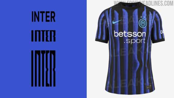 FOTO - Le strisce che compongono la parola 'Inter' e la novità del turchese: le immagini reali della prima maglia per 2025/25