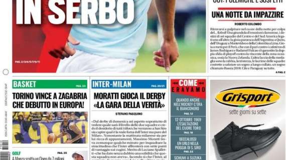 Prima TS - Moratti gioca il derby: "La gara della verità"