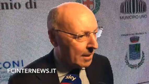 VIDEO - Marotta: "Fiducia a Spalletti. Conte? Non lo sento da mesi"