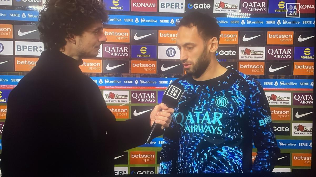 Calhanoglu a DAZN: "Ci vorranno pazienza e lucidità. Nico Paz ha un grande futuro, ma io penso a me stesso"