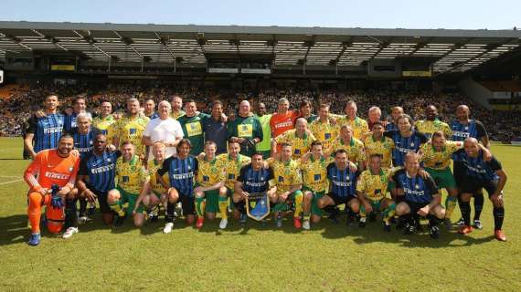 Altra vittoria per Inter Forever: le leggende Norwich sconfitte 2-1