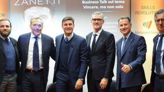 'Vincere, ma non solo', anche Antonello alla presentazione del libro di Zanetti 