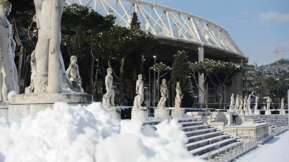 Olimpico, ora è problema ghiaccio. Gli interisti...