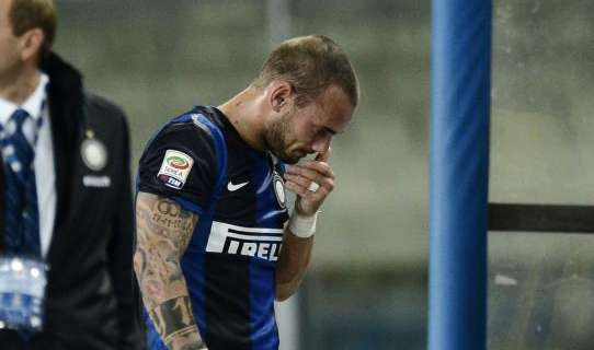 Paventi (Sky): "Sneijder out domenica. E Palacio..."