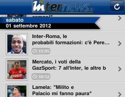 Nuova app FcIN per iPhone: 24 ore di Inter, gratis!