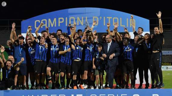 Under 15, domani Inter-Padova per la Supercoppa