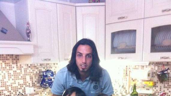 FOTO - Schelotto, famiglia Inter: "Ecco i miei nipoti"