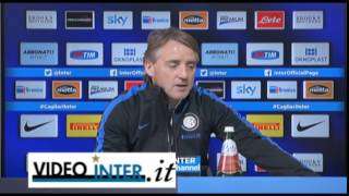 VIDEO - Mancini: "I gol presi colpa di tutti. Ranocchia..."
