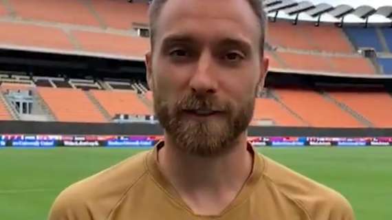 VIDEO - Eriksen: "Molto felice di essere all'Inter. Gli occhi di tutto il mondo addosso quando ho giocato a San Siro"