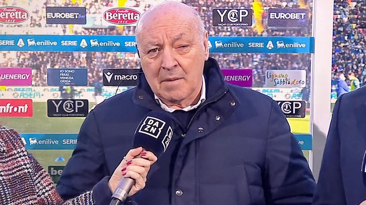 Marotta: "Oggi servirà lo spirito avuto col Lecce, lotteremo fino alla fine per lo Scudetto". Poi il ricordo di Commisso