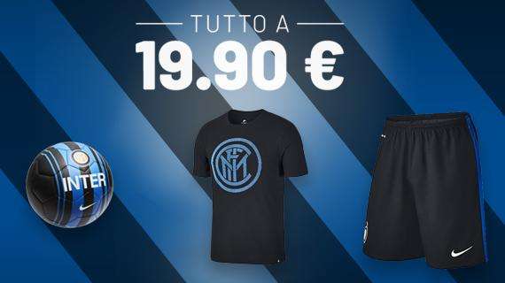 I prodotti griffati Inter a 19,90 euro: solo su Store FcInterNews.it