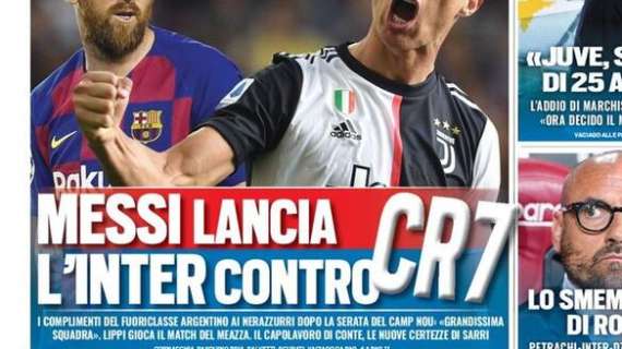 Prima TS - Messi lancia l'Inter contro CR7. Petrachi-Inter-Dzeko: tutta la verità sul "lapsus" dell'ex Toro