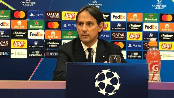 Inzaghi in conferenza: "Ragazzi encomiabili. Al ritorno difficilissimo riavere Lautaro, poche speranze per Pavard"