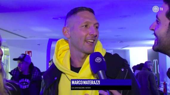Materazzi: "Stasera non sarà semplice, spero che l'Inter mi faccia gioire"