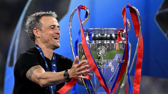 PSG, Luis Enrique: "La goleada al Real? Ero pieno di messaggi di tifosi del Barça... Sogniamo di vincere tutto"