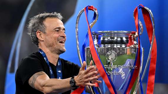 PSG, Luis Enrique: "Siamo campioni d'Europa dopo un percorso difficile, nessuno può togliercelo"