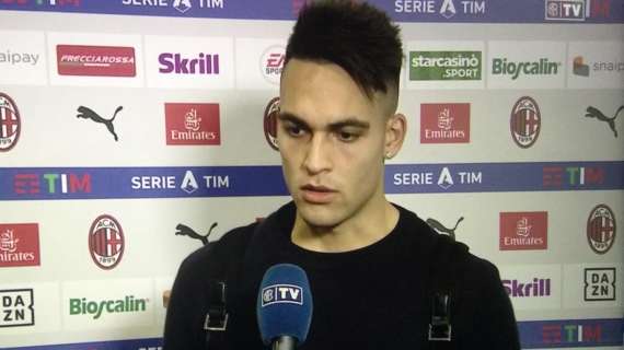 Lautaro a InterTV: "Abbiamo fatto un'ottima partita, siamo molto felici per il primo posto a +4 dal Milan"
