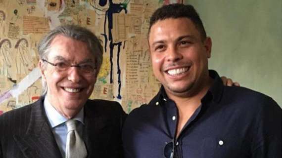 Ronaldo: "Moratti? Finalmente può sentirsi più tifoso"