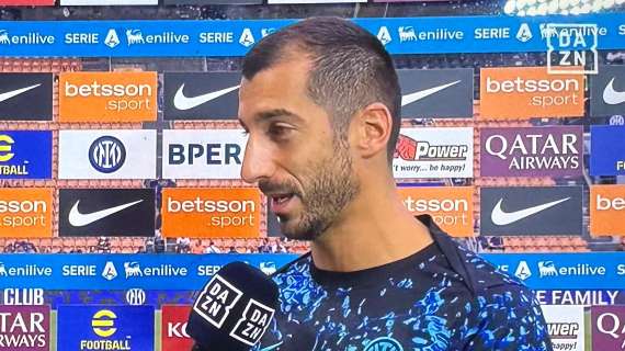 Mkhitaryan a DAZN: "Dobbiamo lasciarci il passato alle spalle, Chivu allenatore più tranquillo"