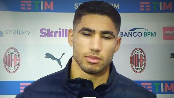 Hakimi a Dazn: "Io e Theo Hernandez parleremo in campo, sarà un bel duello"