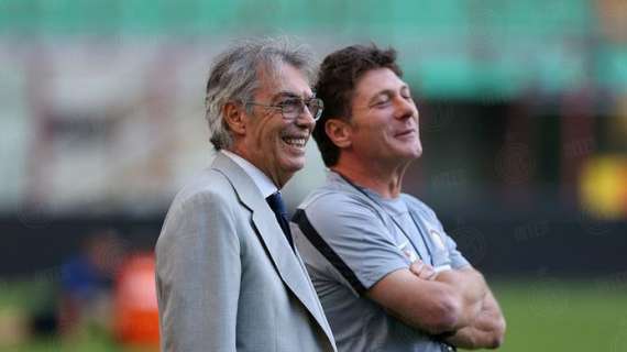 Moratti ad Appiano: sempre vicino alla squadra