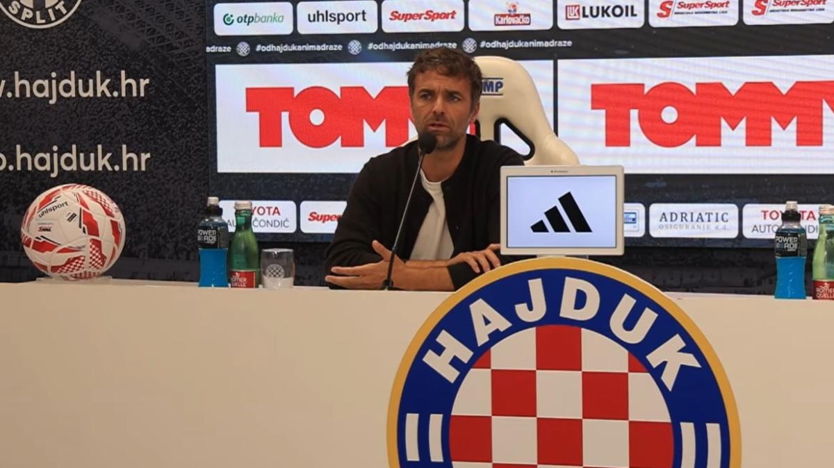 Garcia, all. Hajduk Spalato: "Mlacic, niente amichevoli per il mercato. Poi certe cose non dipendono da me"