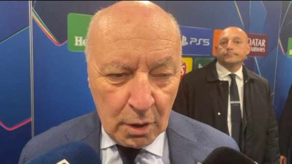 VIDEO - Marotta: "La partita più bella della mia carriera. Vittoria di tutti ma l'artefice è Inzaghi"