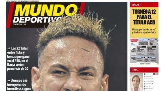 Prima Mundo Deportivo -  Lautaro-Barça: Semedo e Aleñá interessano all'Inter